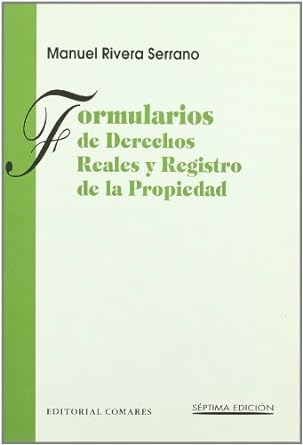 FORMULARIOS DE DERECHOS REALES