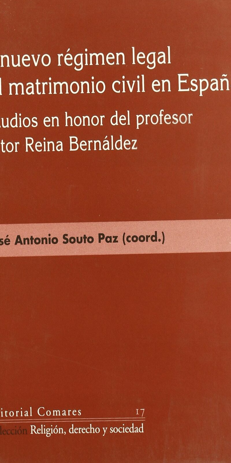 Nuevo Régimen Legal del Matrimonio Civil en España