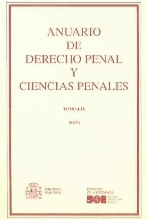 Anuario de Derecho Penal y Ciencias Penales 59- 2006