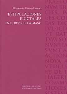 Estipulaciones edictales en el Derecho Romano