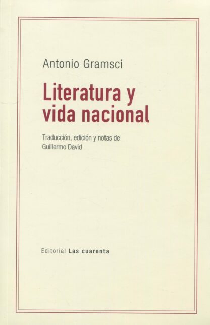 Literatura y vida nacional