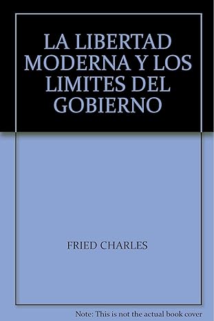 Libertad Moderna y Límites Gobierno