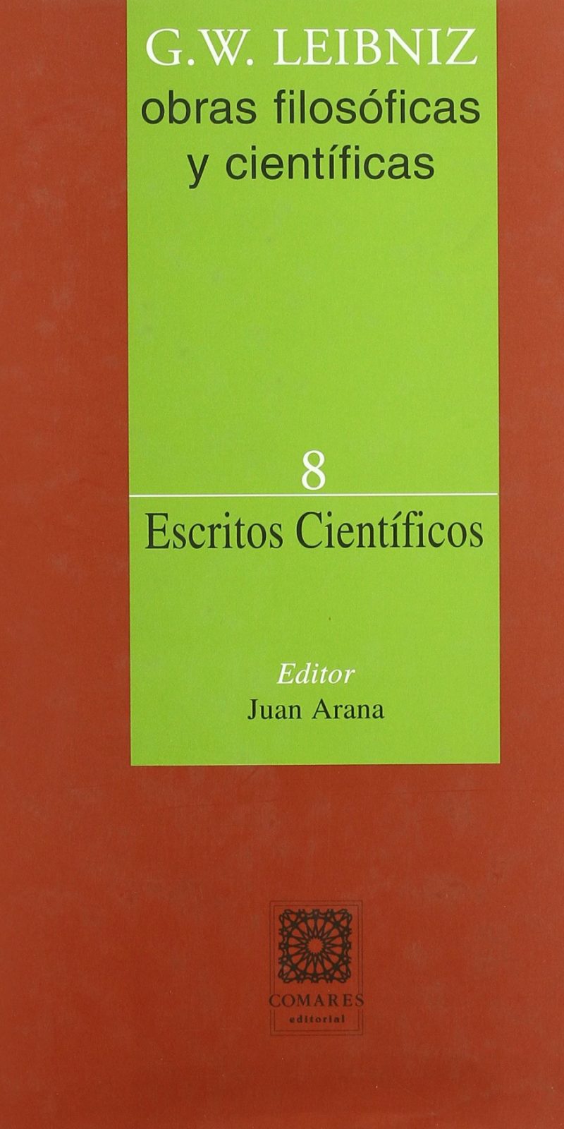 Escritos Científicos 8 Obras Filosóficas Cientificas /9788498366051
