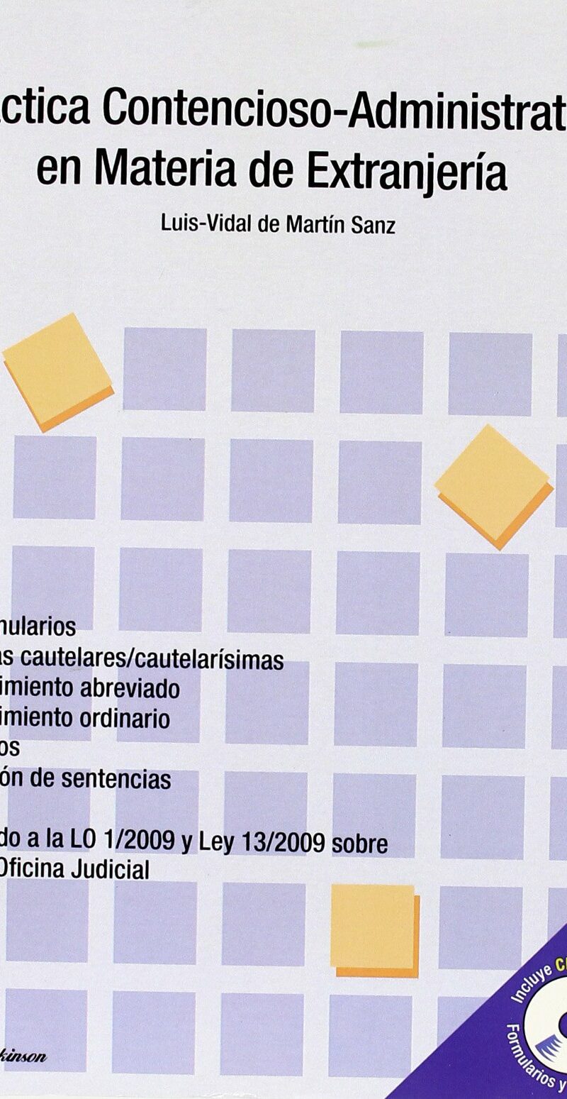 Práctica Contencioso-Administrativa en Materia de Extranjería -9788498498424