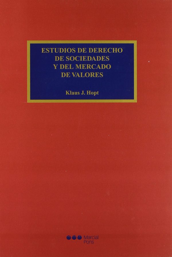 Estudios de Derecho de Sociedades