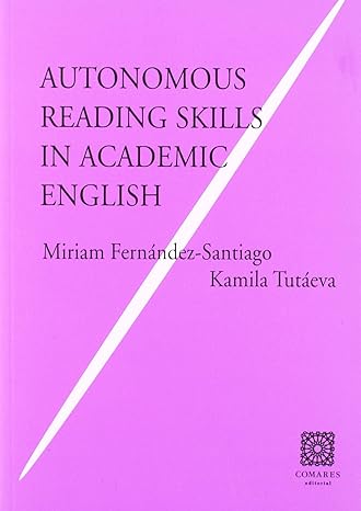 Autonomous Reading Skills in Academic English