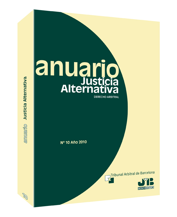 Anuario Justicia Alternativa Derecho Arbitral