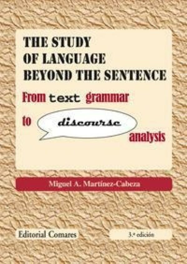 Study of Language Beyond the Sentece 9788498367683