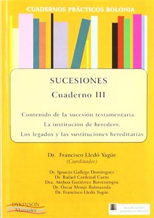 Cuadernos Prácticos Bolonia Sucesiones