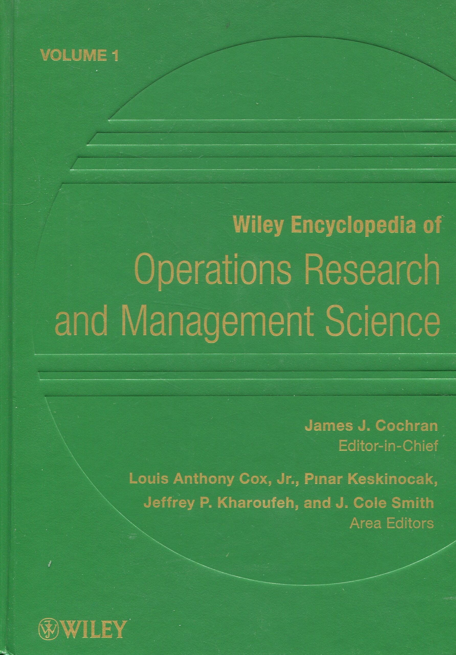 Wiley Encyclopedia of Operations Research and Management 9780470400548