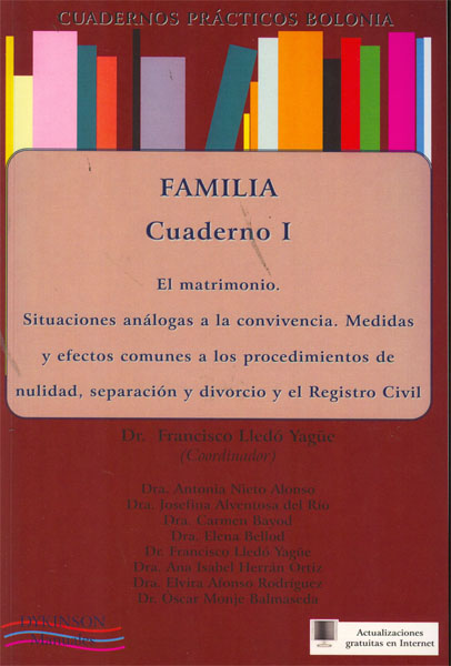 Cuadernos Prácticos Bolonia Familia / 9788499821313