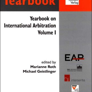 Yearbook on International Arbitration Volume I*