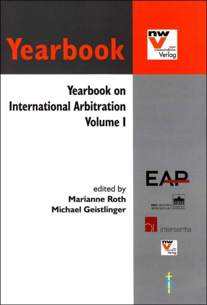 Yearbook on International Arbitration Volume I*