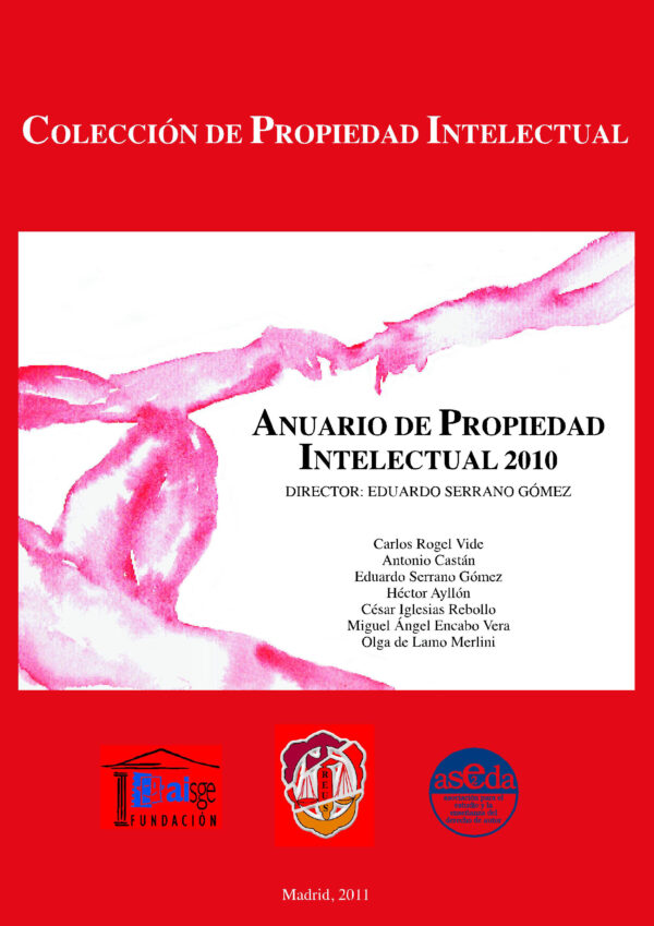 Anuario de Propiedad Intelectual 2010