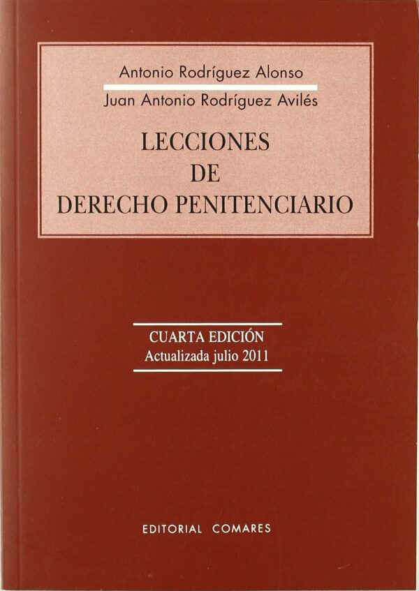 Lecciones de Derecho Penitenciario 9788498368413