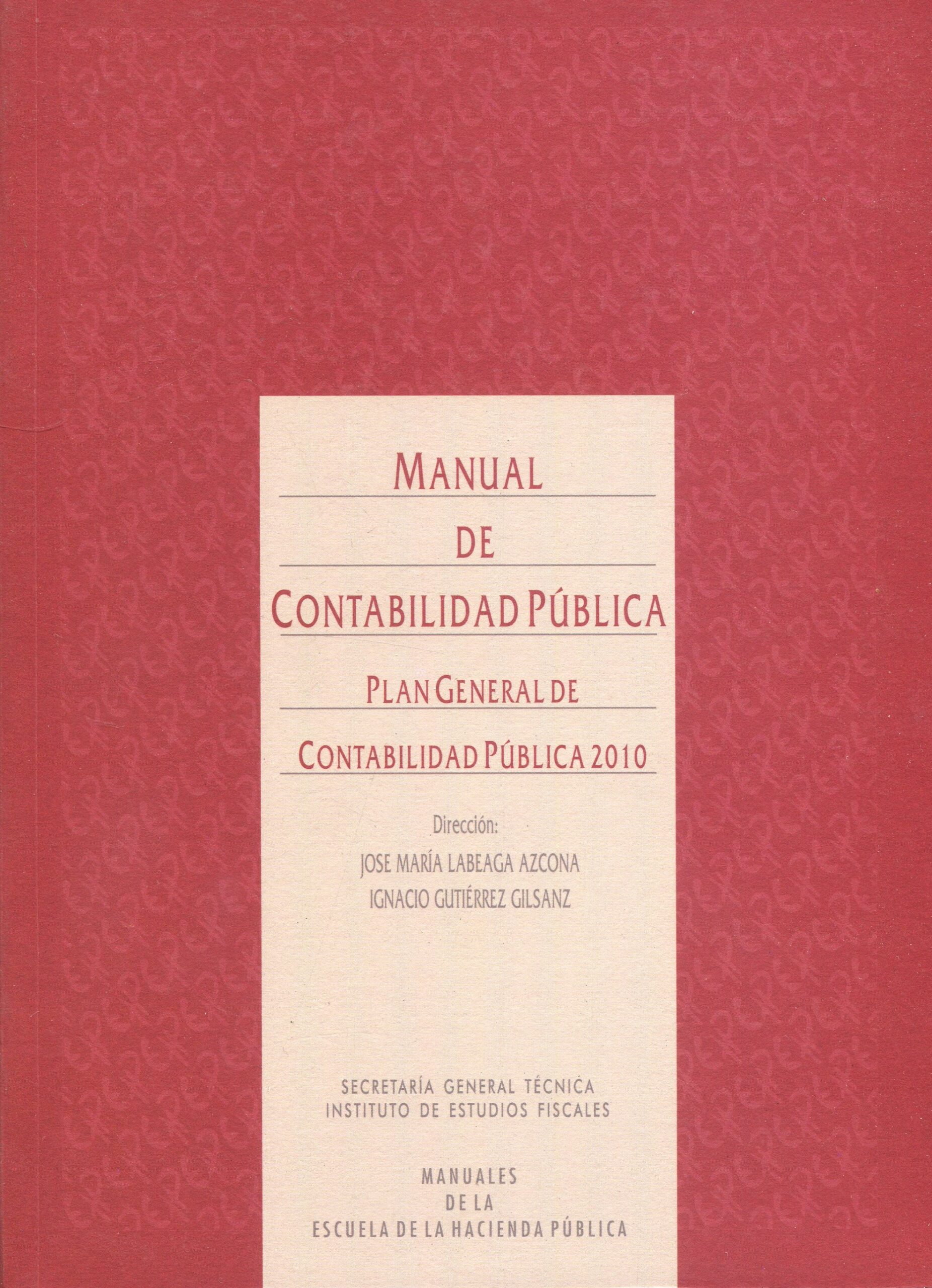 Manual de contabilidad pública / J.M. Labeaga / 9788480083379