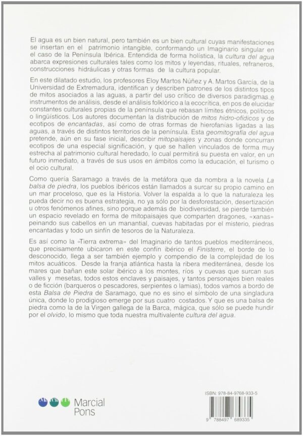 MEMORIAS Y MITOS DEL AGUA EN LA PENÍNSULA IBÉRICA-9788497689335