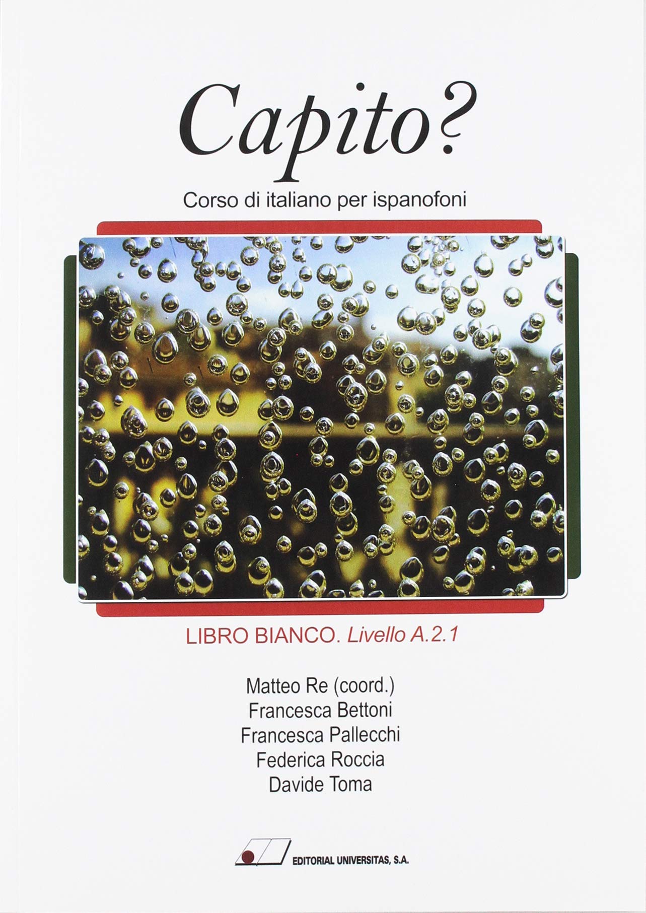 CAPITO LIBRO BIANCO LIVELLO A.2.1