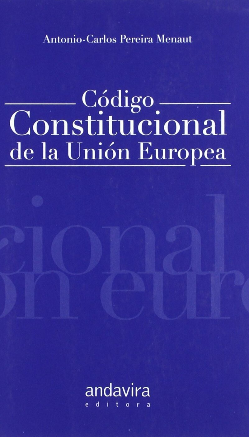 Código Constitucional Unión Europea -9788484086321