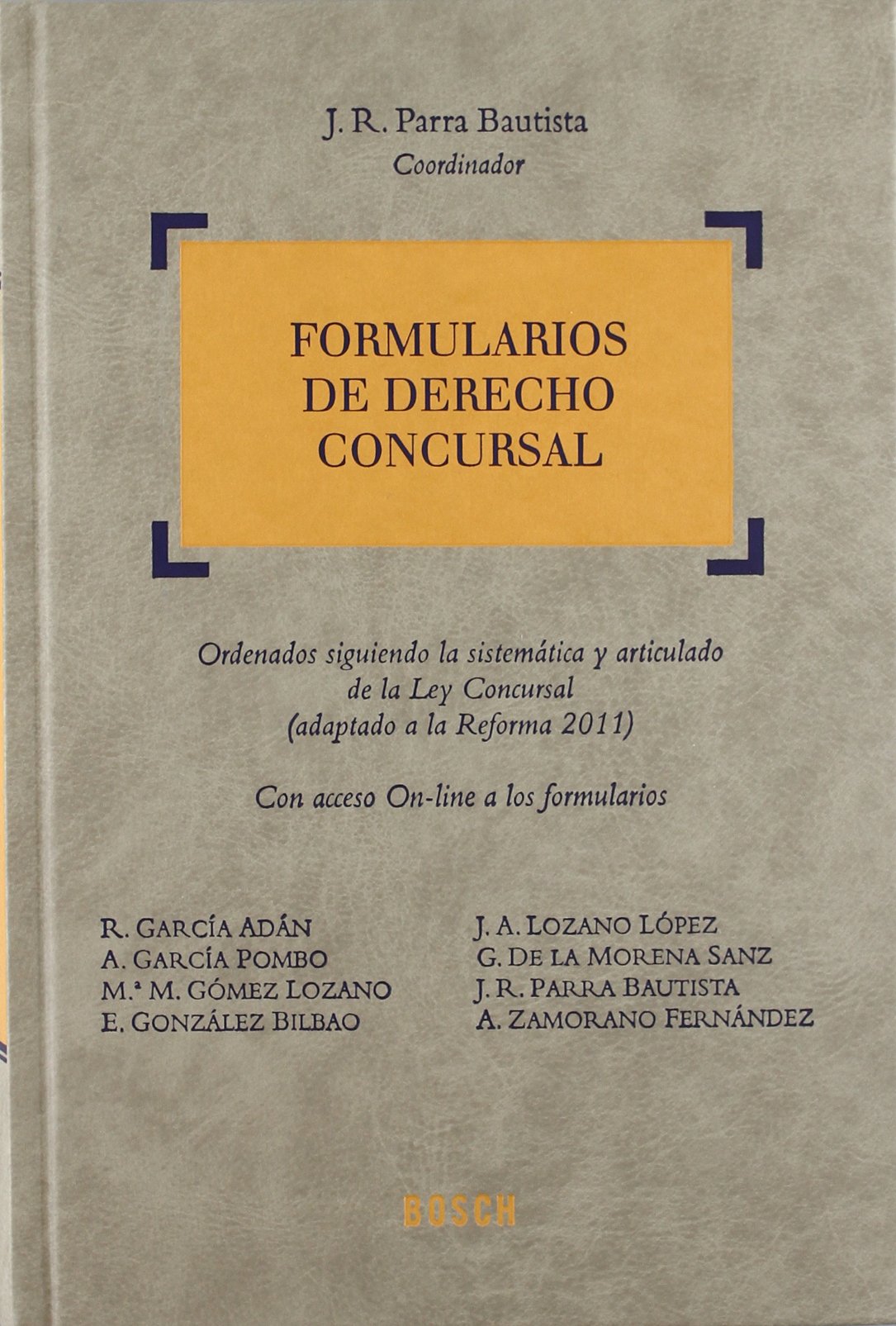 Formularios de Derecho Concursal