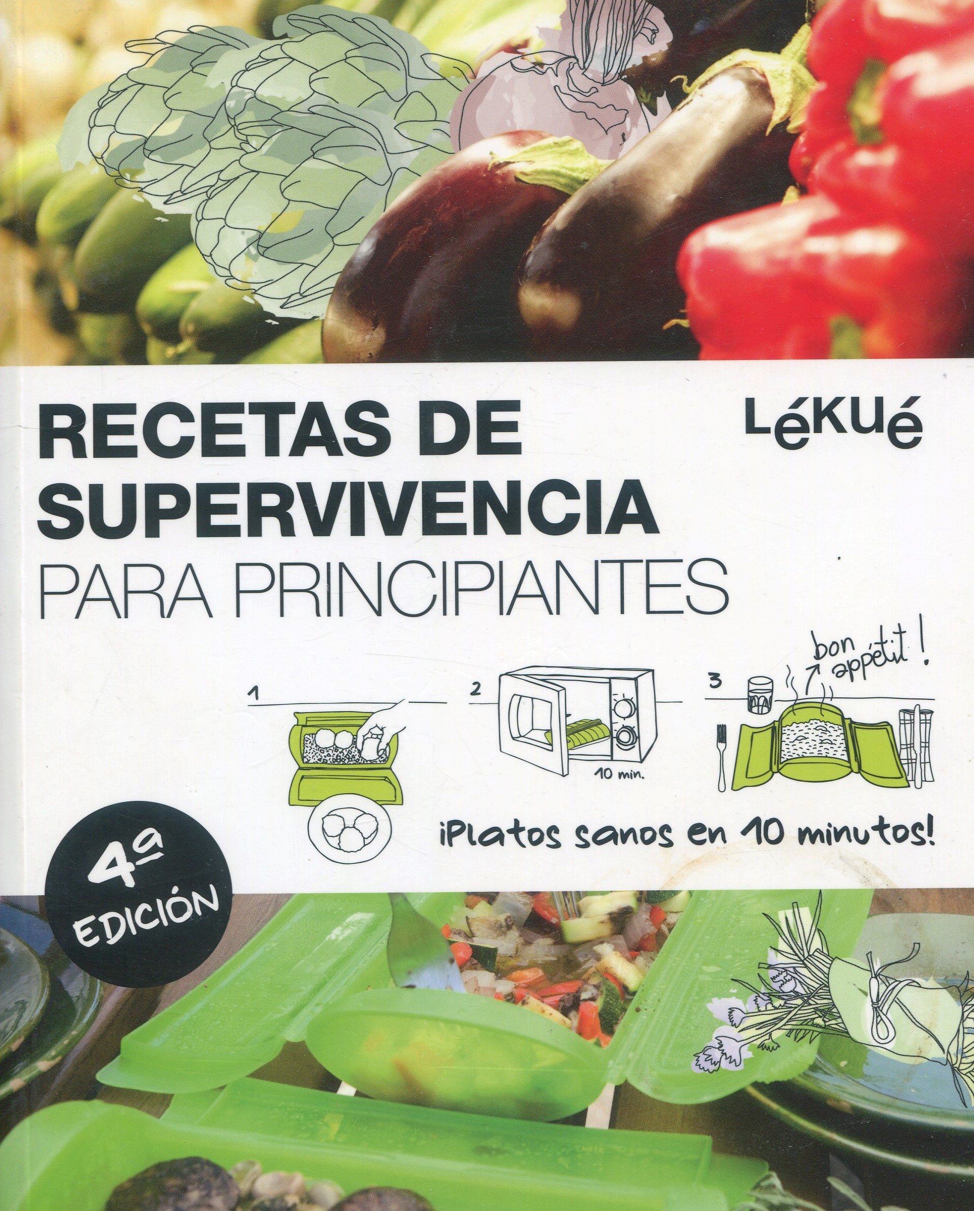 Recetas de supervivencia para principiantes Platos sanos en 10 minutos! -  9788415193012 - LÉKUÉ