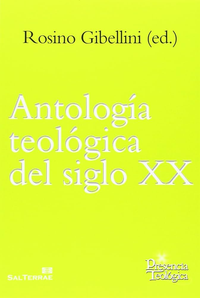 antología teológica siglo XX - 9788429320268