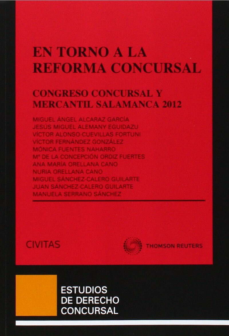 En Torno a la Reforma Concursal -9788447040391