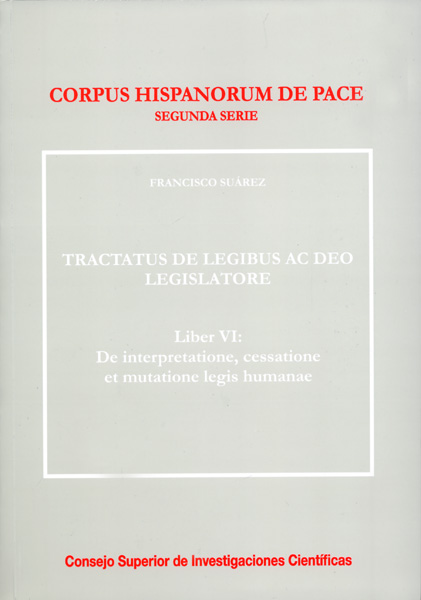 Tractatus de Legibus ac Deo Legislatore