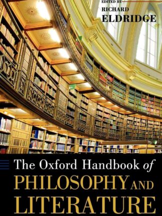 Oxford Handbook of Philosophy and Literature*