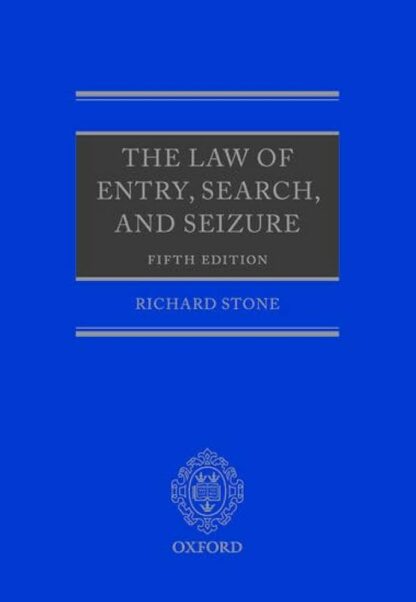 Law of Entry, Search, and Seizure *
