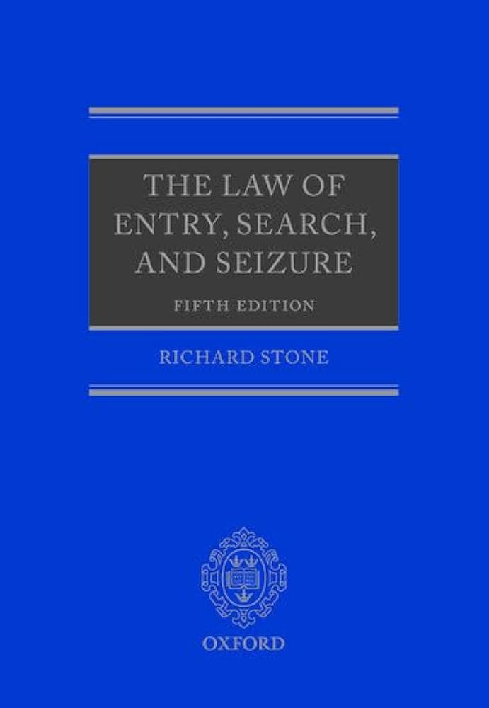 Law of Entry Search and Seizure / 9780199660407