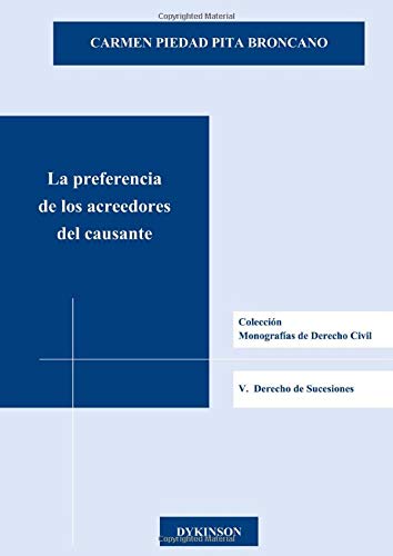 1. Situación anterior a la aceptación de la herencia. La herencia yacente. 2. Situación posterior a la aceptación de la herencia y anterior a la participación. La comunidad hereditaria. 3. Situación posterior a la participación de la herencia. 4. El beneficio de separación. Orígenes y consagración. 5. El beneficio de separación de patrimonios en el derecho civil español no foral. 6. El beneficio de separación de bienes en el derecho civil español no foral. 7. La preferencia de los acreedores del causante frente a los legatarios y a los acreedores particulares del heredero.