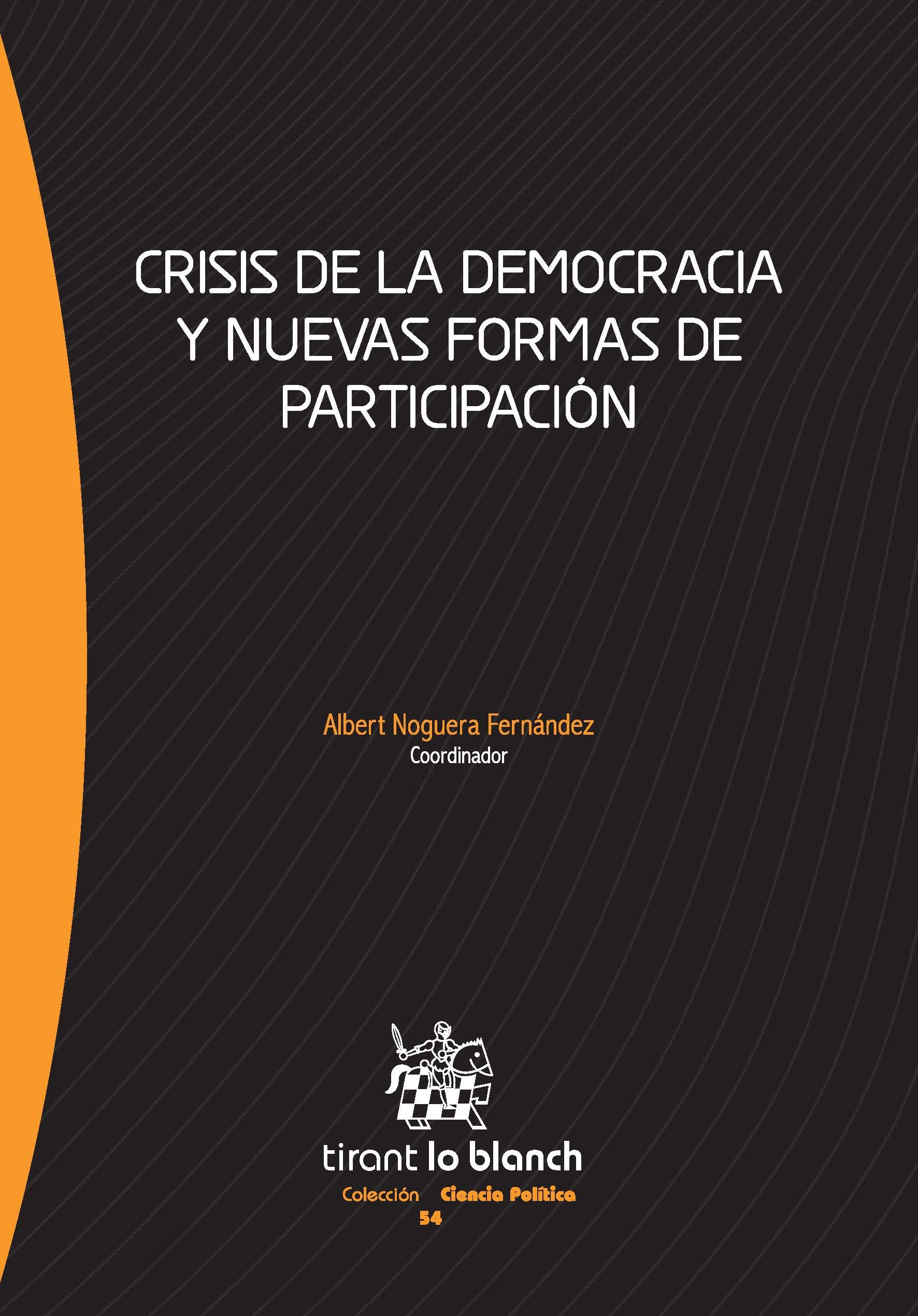 CRISIS DE LA DEMOCRACIA Y NUEVAS FORMAS DE PARTICIPACIÓN-9788490049679