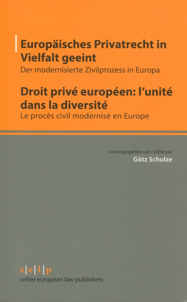 Europaisches Privatrecht in Vielfalt Geeint 9783866532434