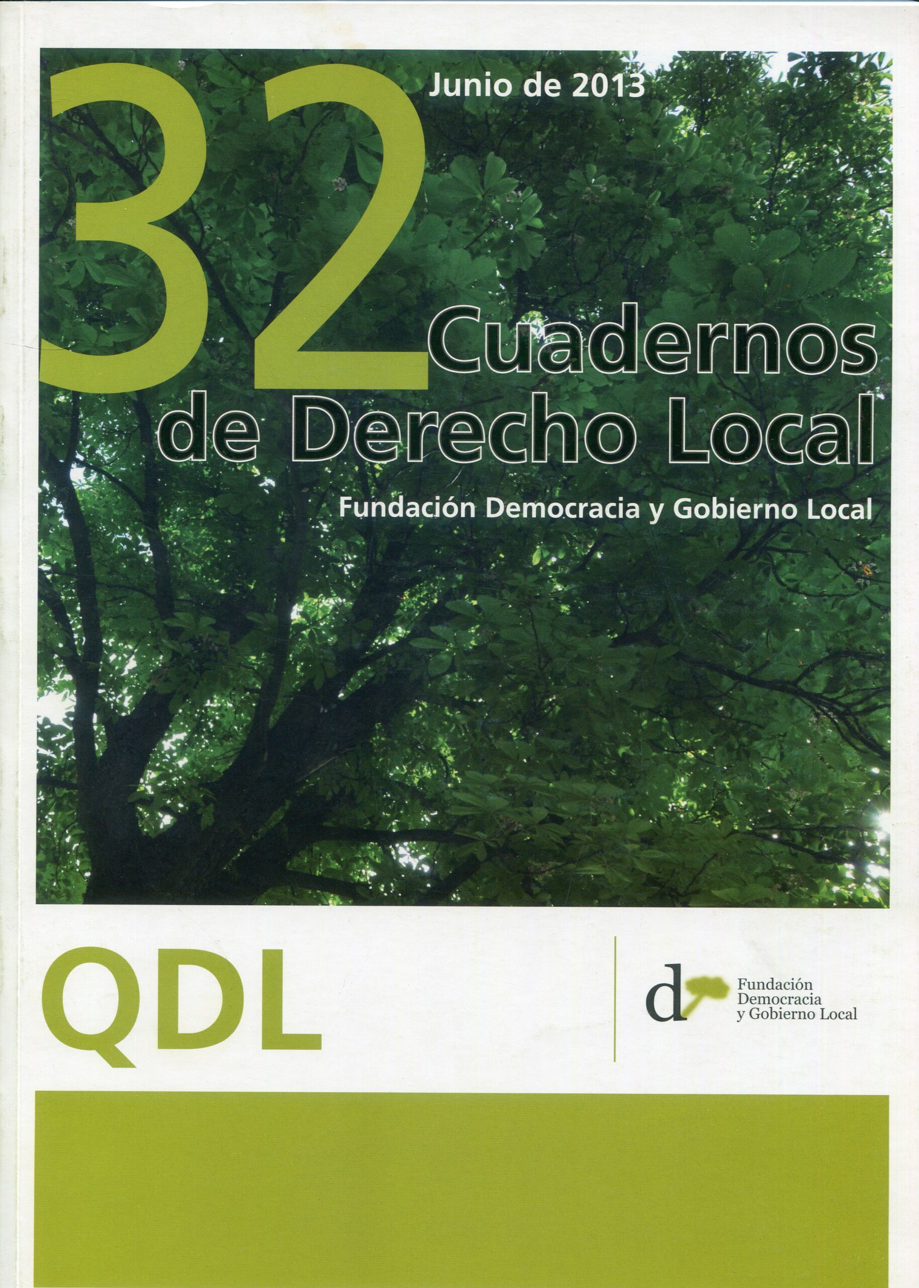 Cuadernos de Derecho Local Nº 32 / 9773216960955
