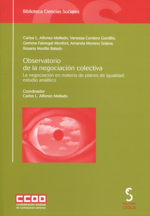 Observatorio de la Negociación Colectiva. La Negociación en Materia de Planes 9788415305521