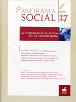 Panorama Social, 17. La Ciudadanía Europea en la Encrucijada Primer Semestre 2013