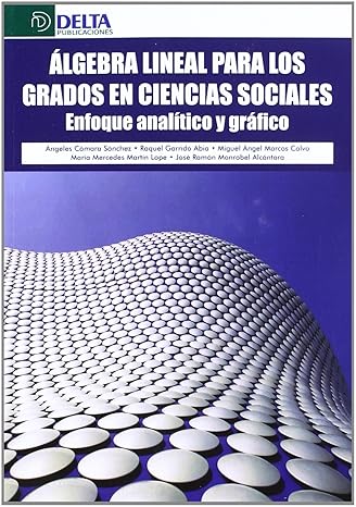 Algebra Lineal Ciencias Sociales/ C. Sánchez /9788492954537