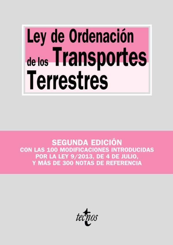 LEY DE ORDENACION TRANSPORTES TERRESTES