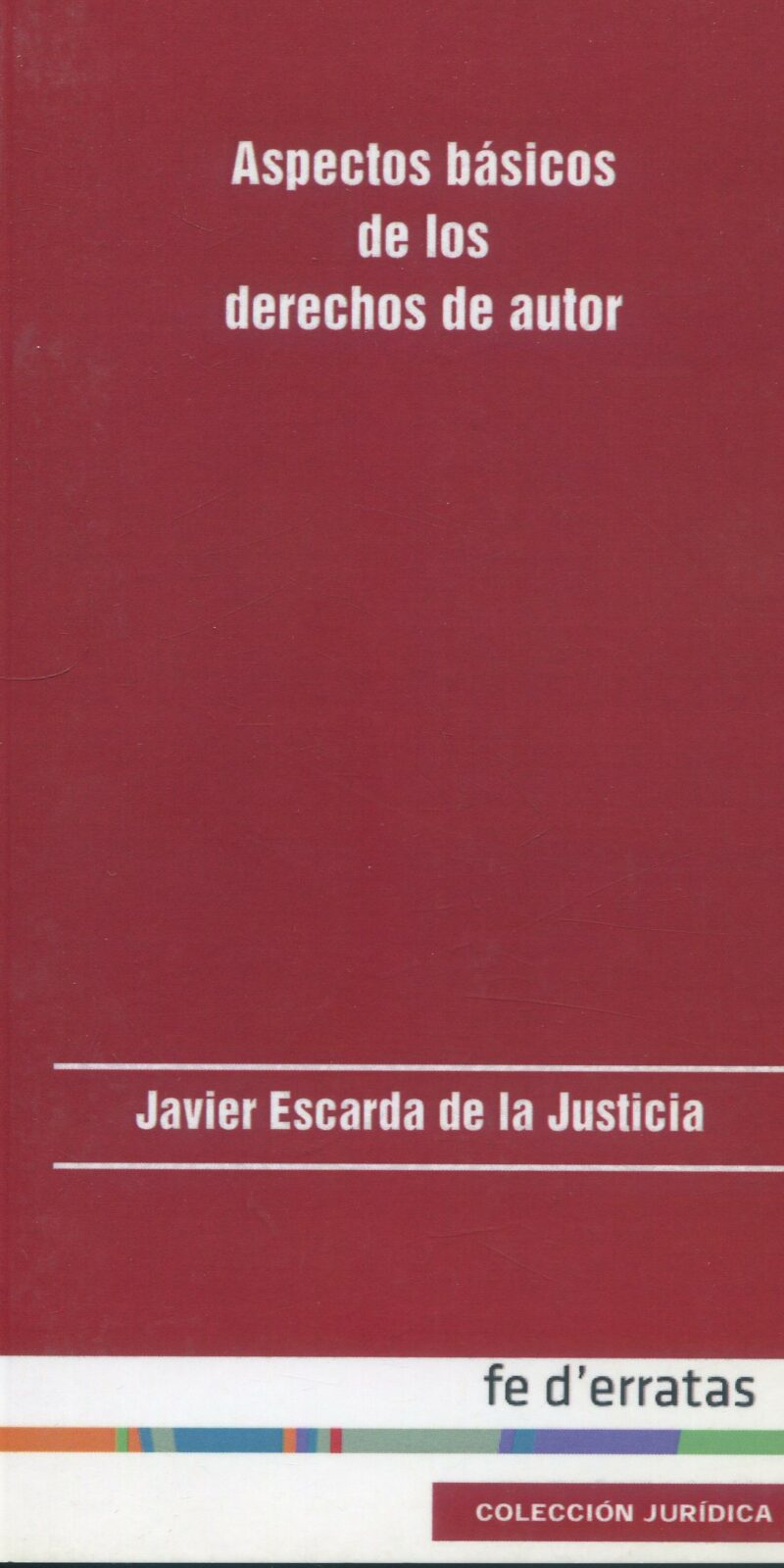 Aspectos Básicos Derechos Autor / 9788415890072