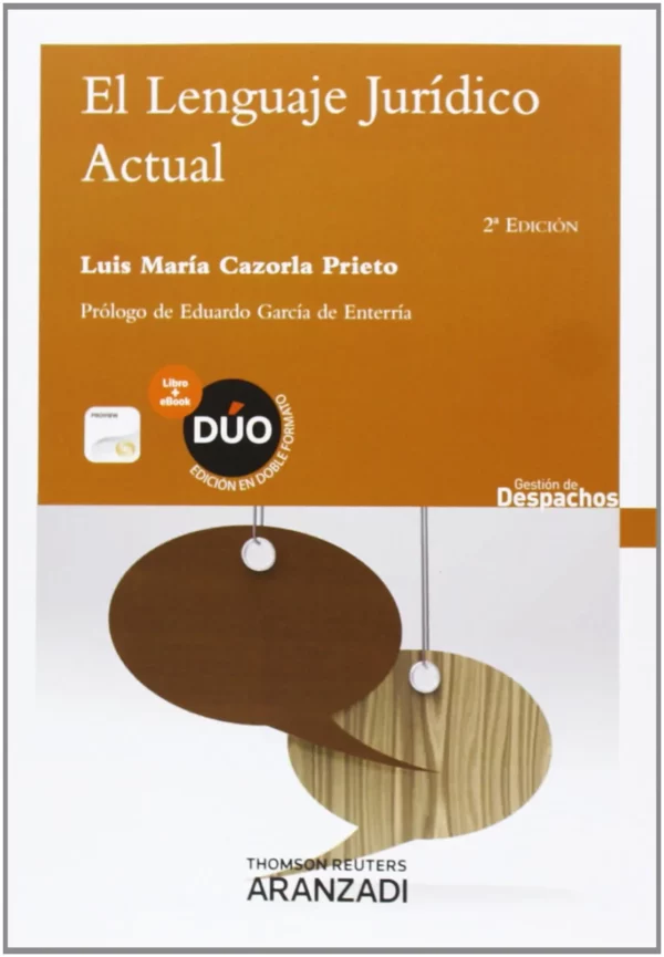 Ebook El lenguaje jurídico actual