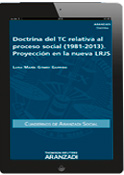 Ebook Doctrina del TC relativa al proceso social