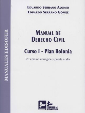 Manual de Derecho Civil. Curso I. Plan Bolonia