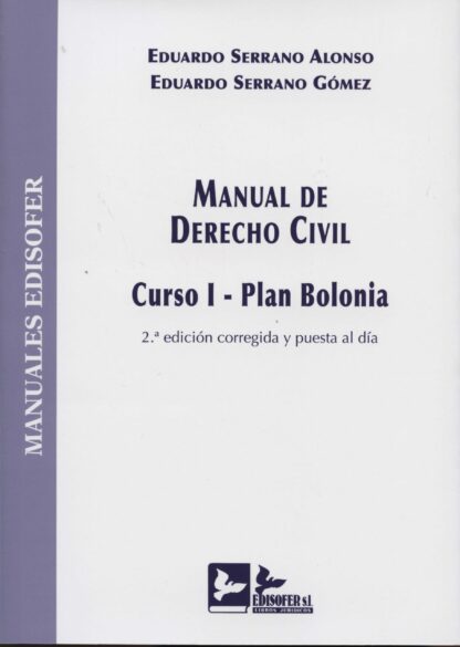 Manual de Derecho Civil. Curso I. Plan Bolonia