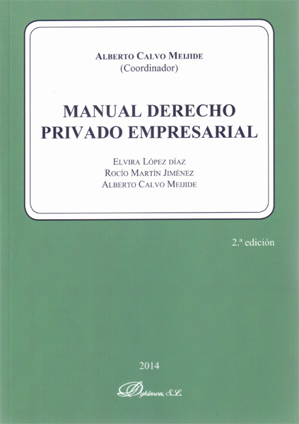 Manual Derecho Privado Empresarial / 9788490850794