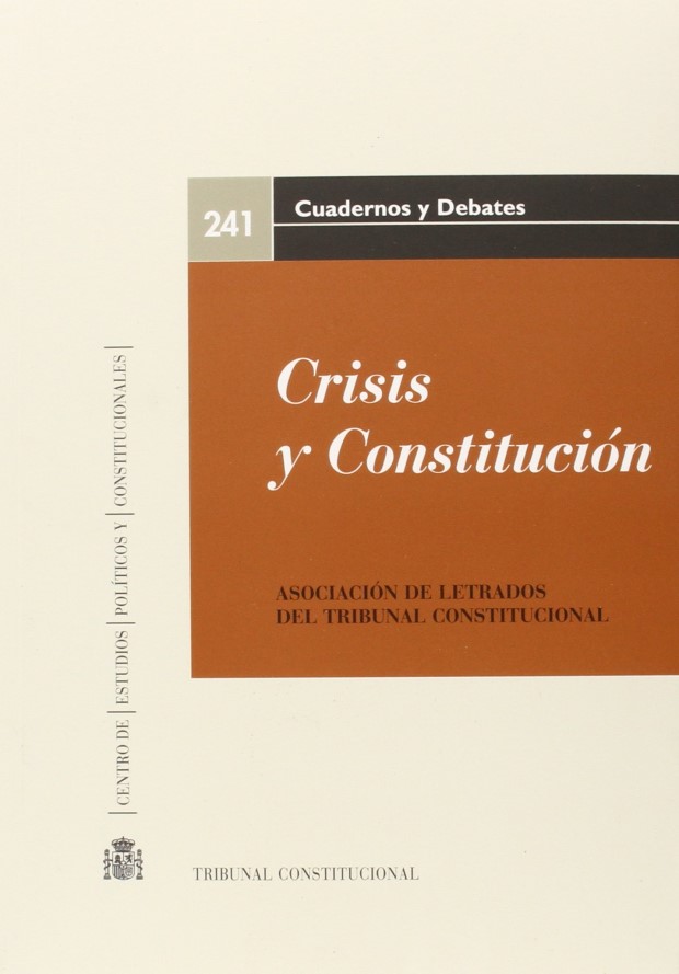 Crisis y constitución 9788425916731