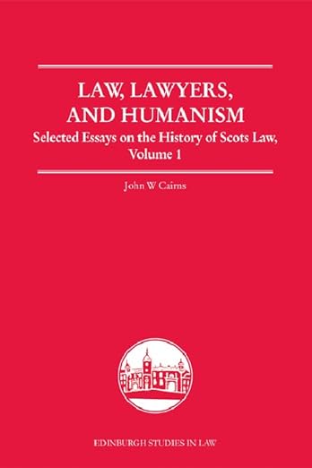 Law, lawyers and humanism 9780748682096