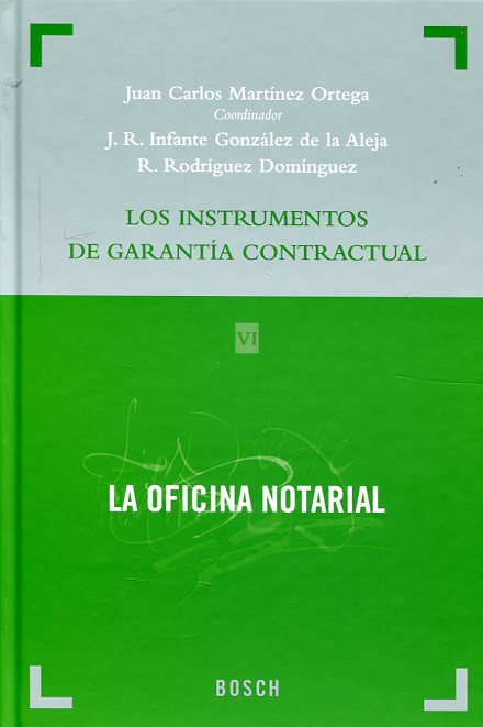 LOS INSTRUMENTOS DE GARANTÍA CONTRACTUAL -9788490900499