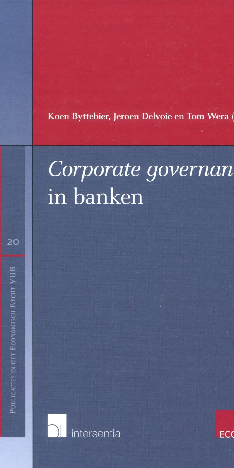 Corporate Governance in banken 9789400005044