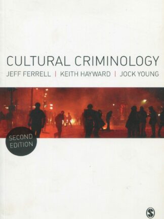 Cultural Criminology *
